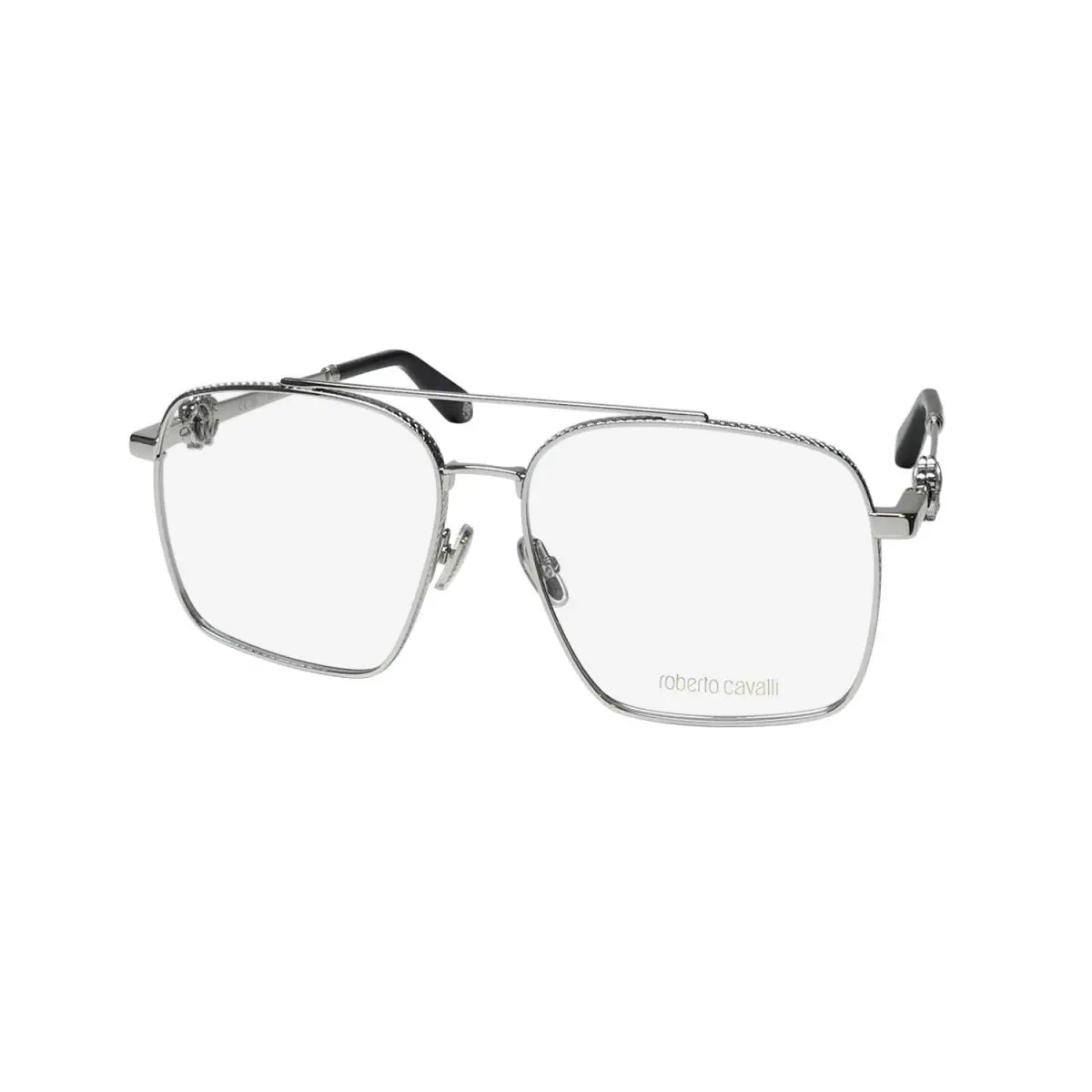 Roberto Cavalli VRC028 Eyeglass Frame/glasses Signature Logo ON Temples Full-rim