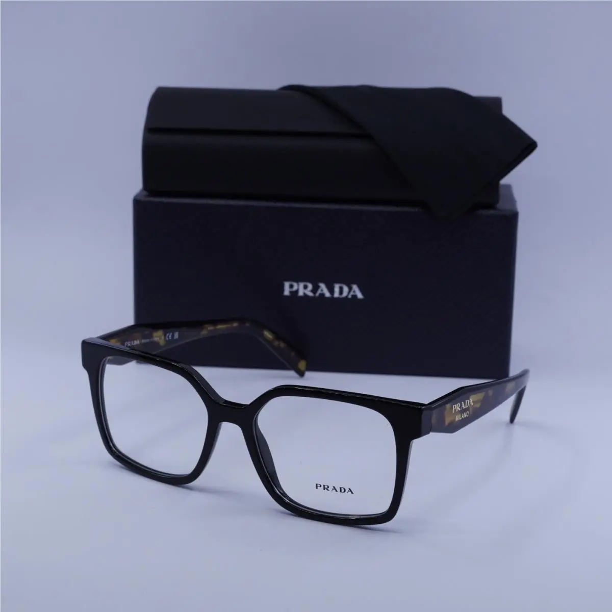Prada PRB03V 3891O1 Black 52mm Eyeglasses