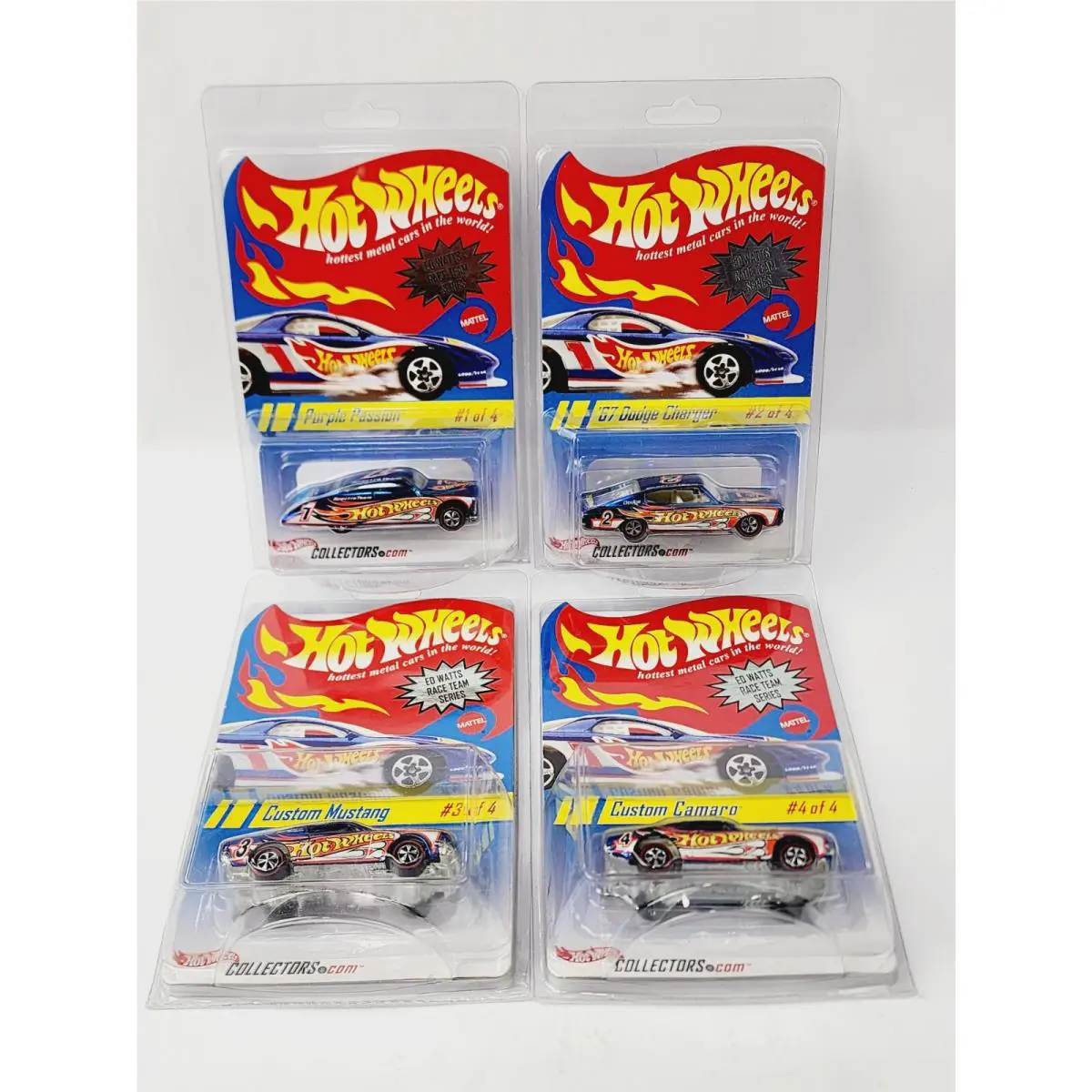 Hot Wheels ED Watts Race Team Matching Set Super Low 35 Nice LJ52