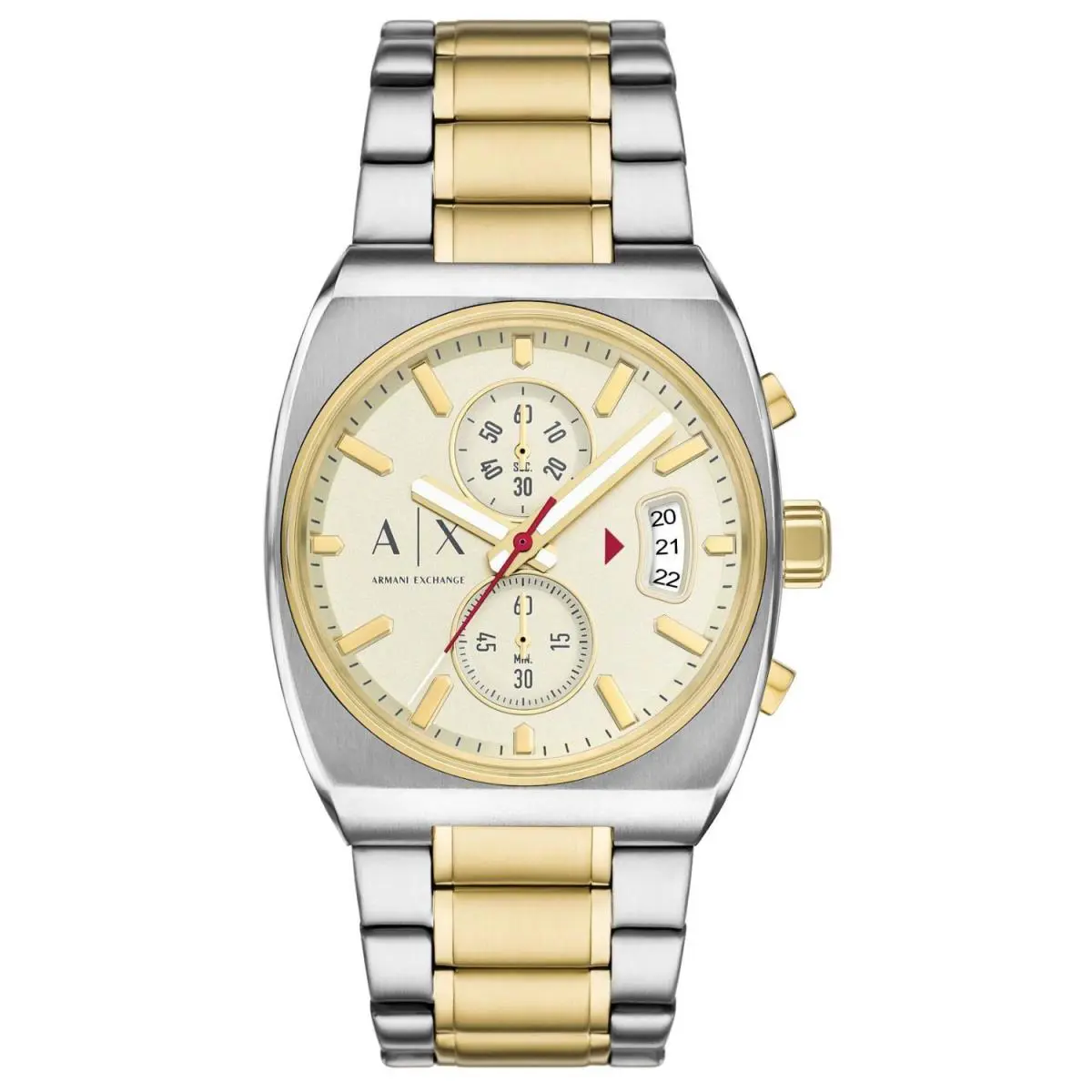Armani Exchange Men`s Oliver Cream Dial Watch - AX2821