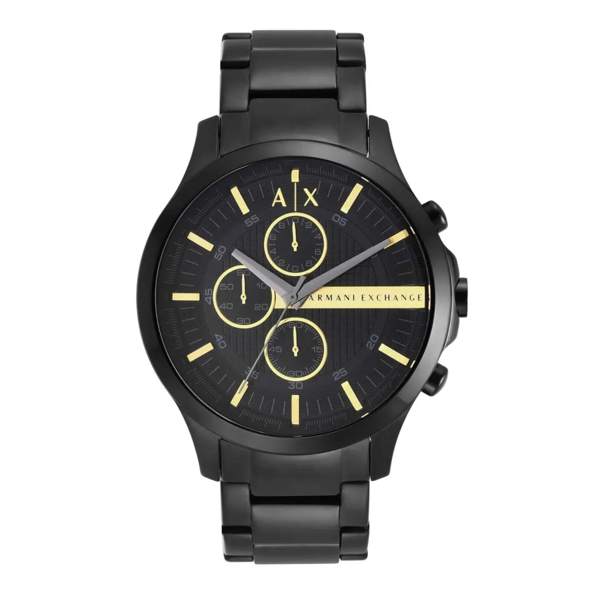 A X  Chronograph Men`s Watch One Size Black/gold Chrono by Armani Exchange