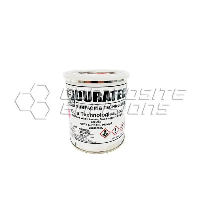 Omega Duratec 707-002 Grey High Build Polyester Primer 1 Quart Composite Coating