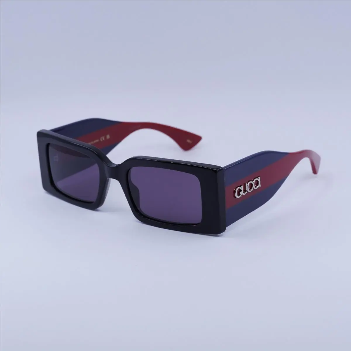 Gucci GG1860 004 Shiny Black/blue/red/dark Violet 52-20-135 Sunglasses