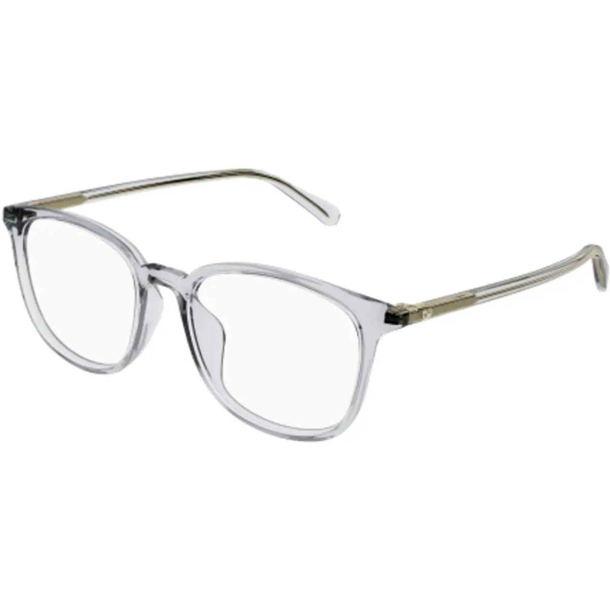 GG 1230 OA-003 Grey / Transparent 003 Size 53 Eyeglasses by Gucci