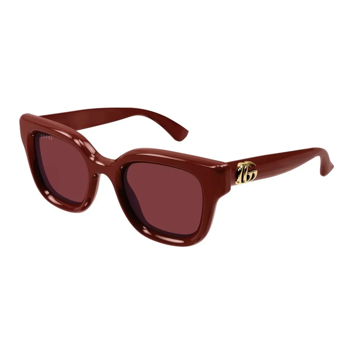 Gucci Sunglasses GG1828S 003 49mm Burgundy / Burgundy Lens