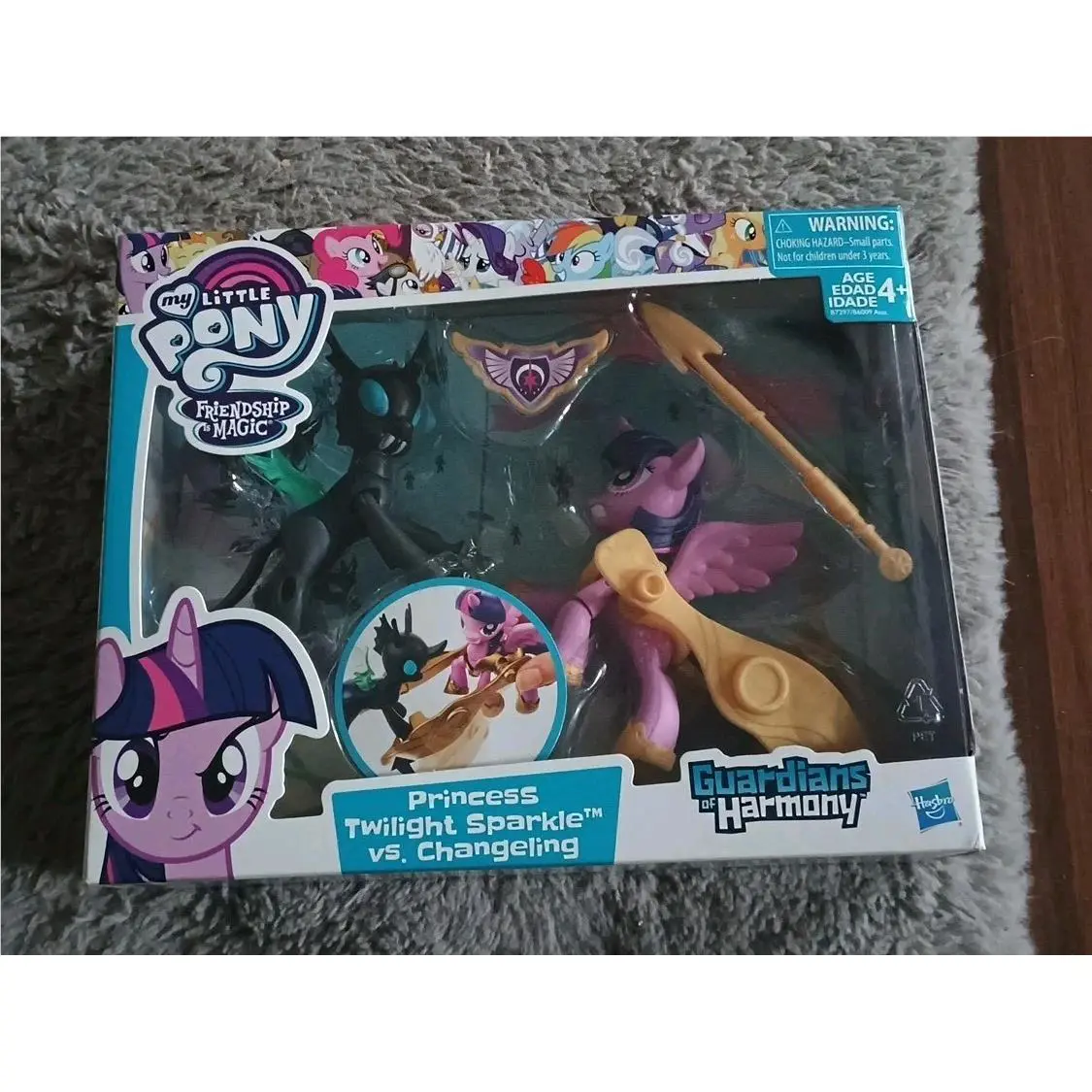 My Little Pony Guardians of Harmony Princess Twilight Sparkle Vs. Changeling