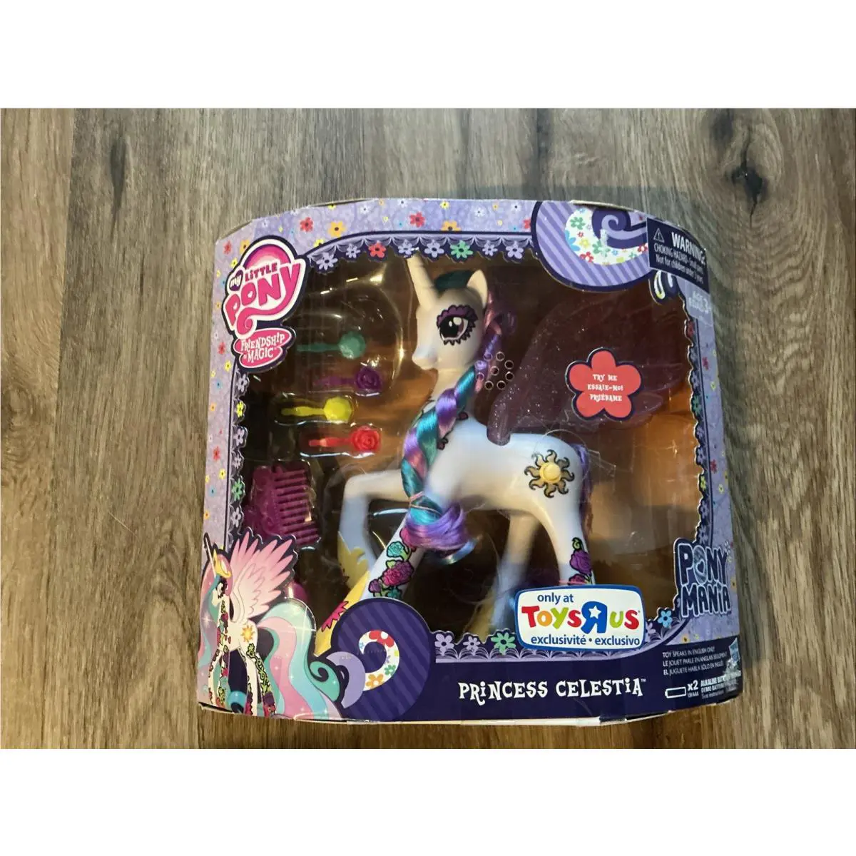 My Little Pony Princess Celestia Pony Mania Exclusive Toy Set