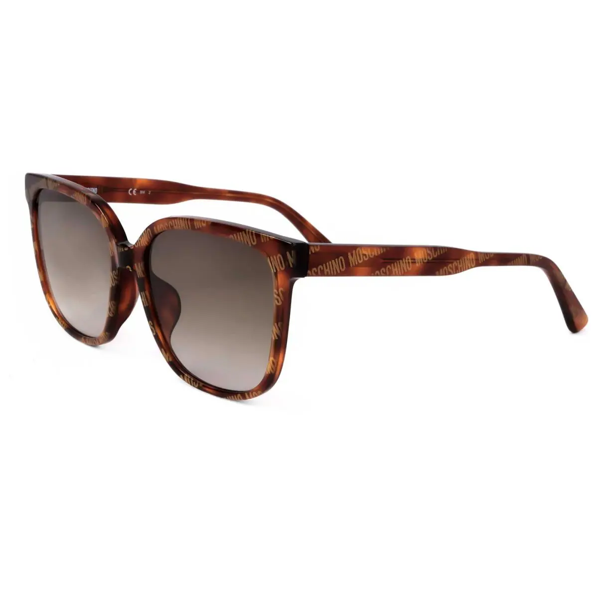 Moschino Woman 58mm Pattern Havana Sunglasses MOS134-F-S-H7P-58 - Frame: Brown, Lens: Brown, Other Frame: Pattern Havana