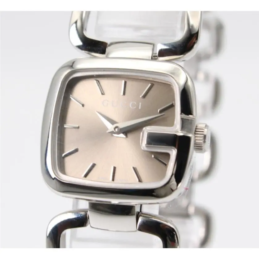 Gucci YA125507 G- Brown Sunbrushed Dial Ladies Watch 24mm