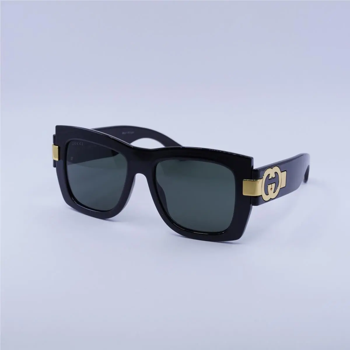 GG1688 001 Shiny Black/grey 54-18-140 Sunglasses by Gucci