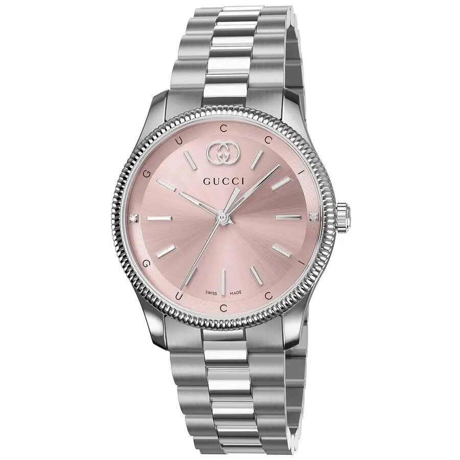 29MM Pink Dial Ladies Watch YA1265061 by Gucci