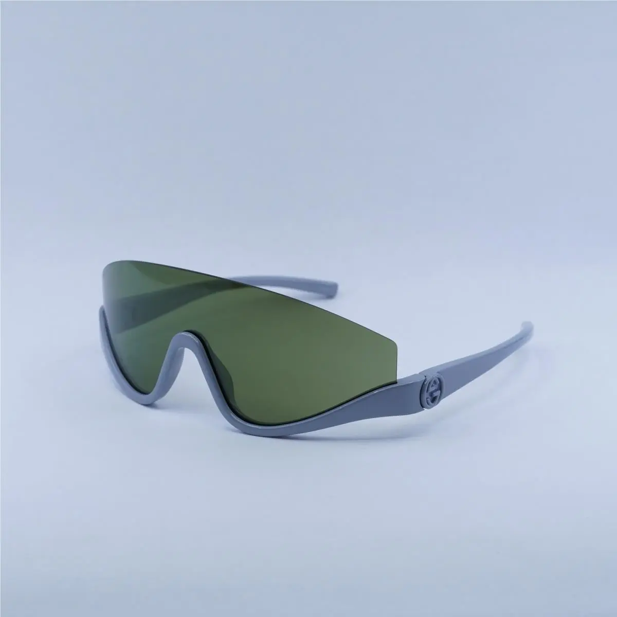 Gucci GG1650S 011 Grey Silver/green Mirror 99-1-110 Sunglasses