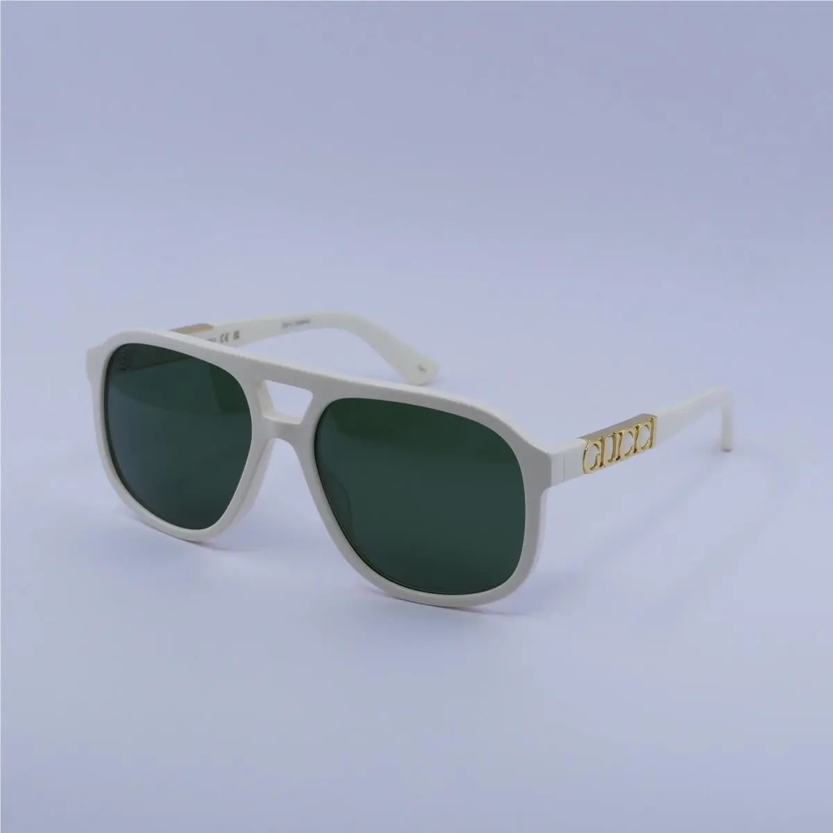 GG1188S 005 Ivory/green 58-17-140 Sunglasses by Gucci