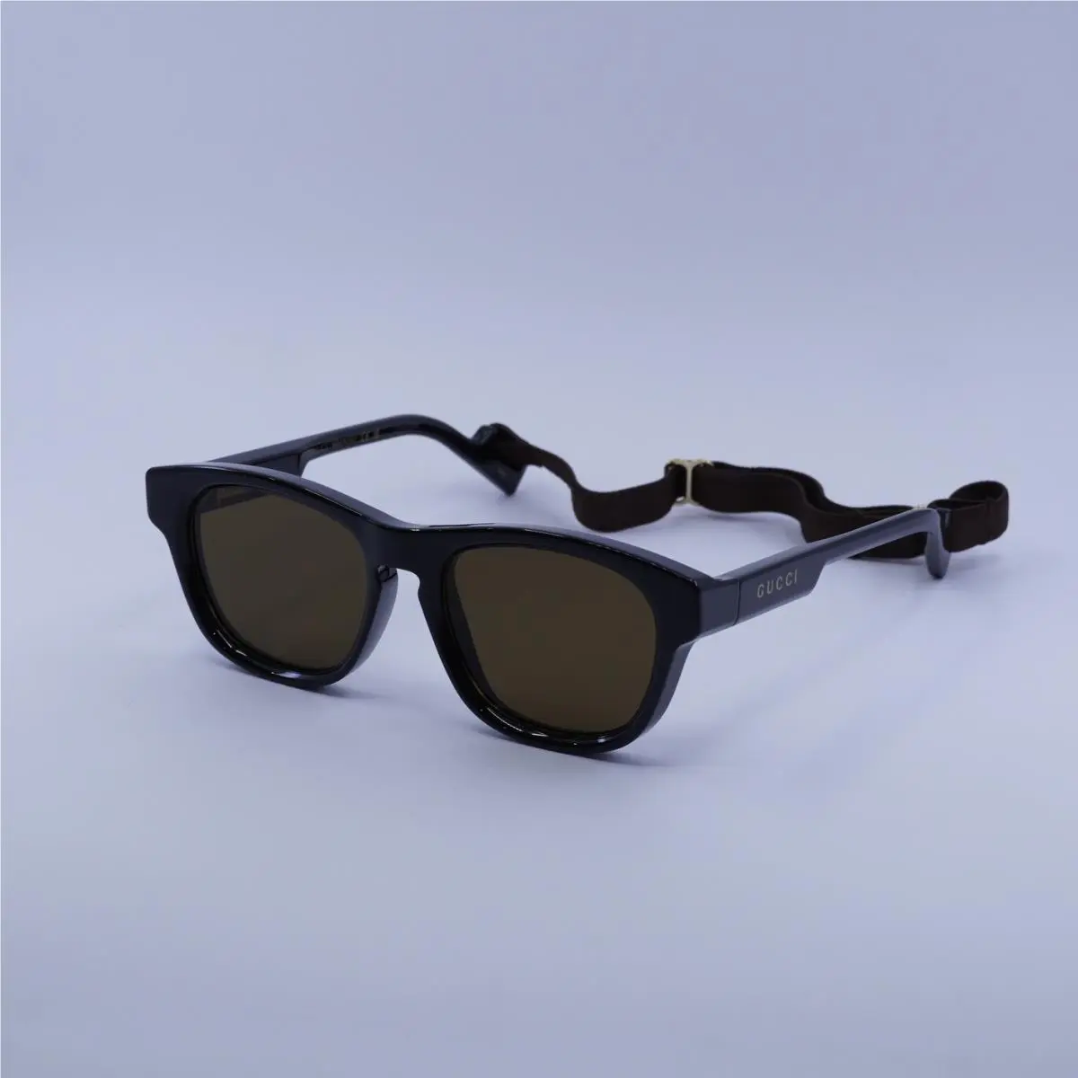 GG1238S 001 Black/brown 53-18-145 Sunglasses by Gucci