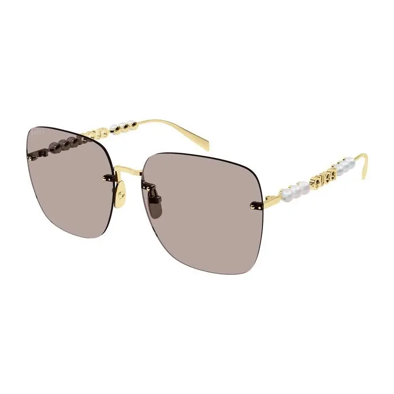 Gucci GG1923SA 004 Gold with White Pearl/pink 63-17-145 Sunglasses