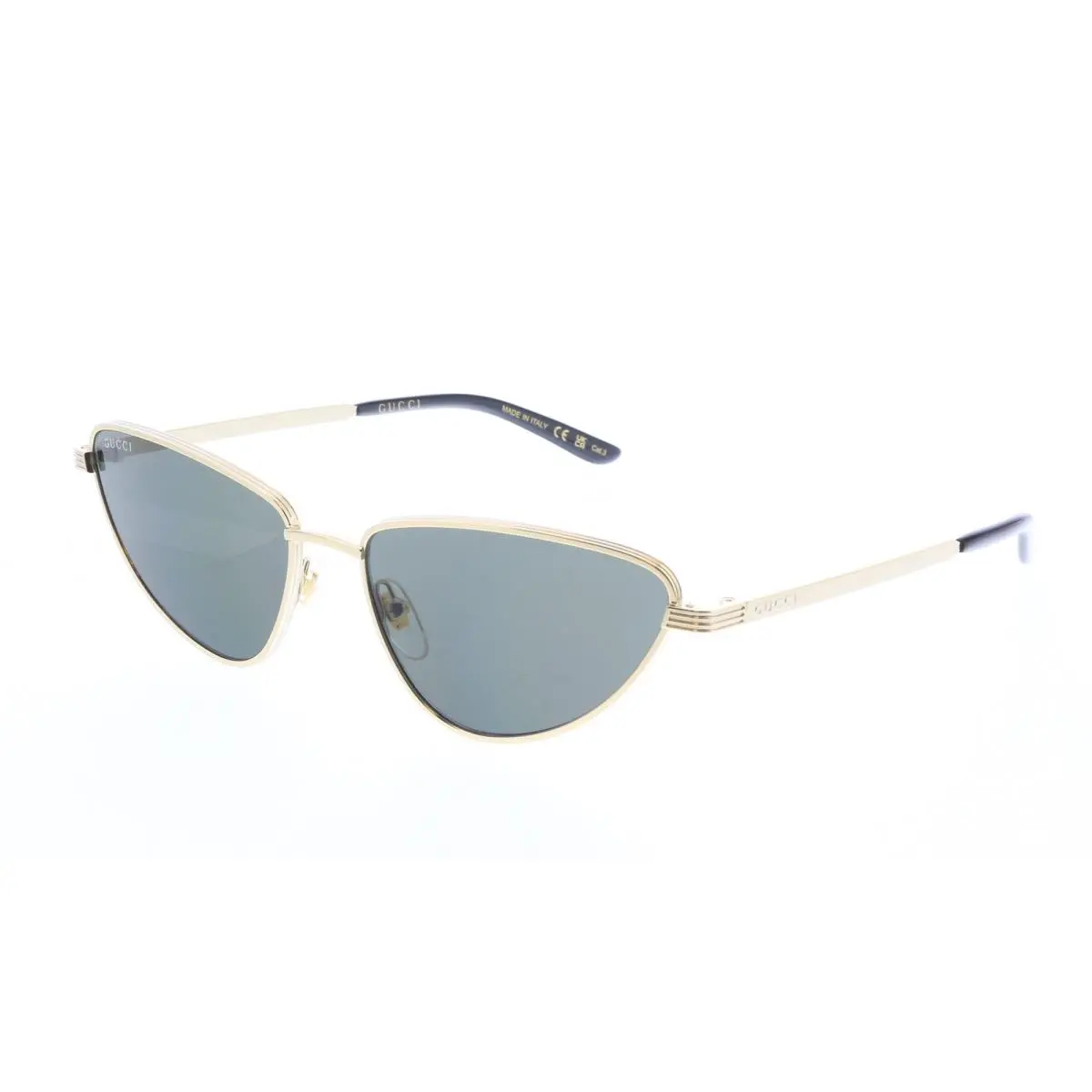 GG1879S-001 Gold Cat-eye Ladies Sunglasses by Gucci