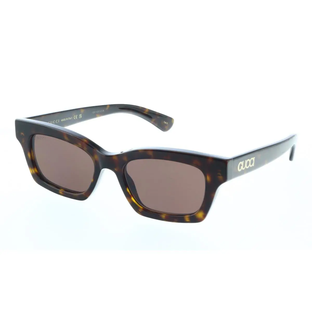 Gucci GG1790S-002 Havana Square Ladies Sunglasses - Havana, Frame: Havana, Lens: Brown