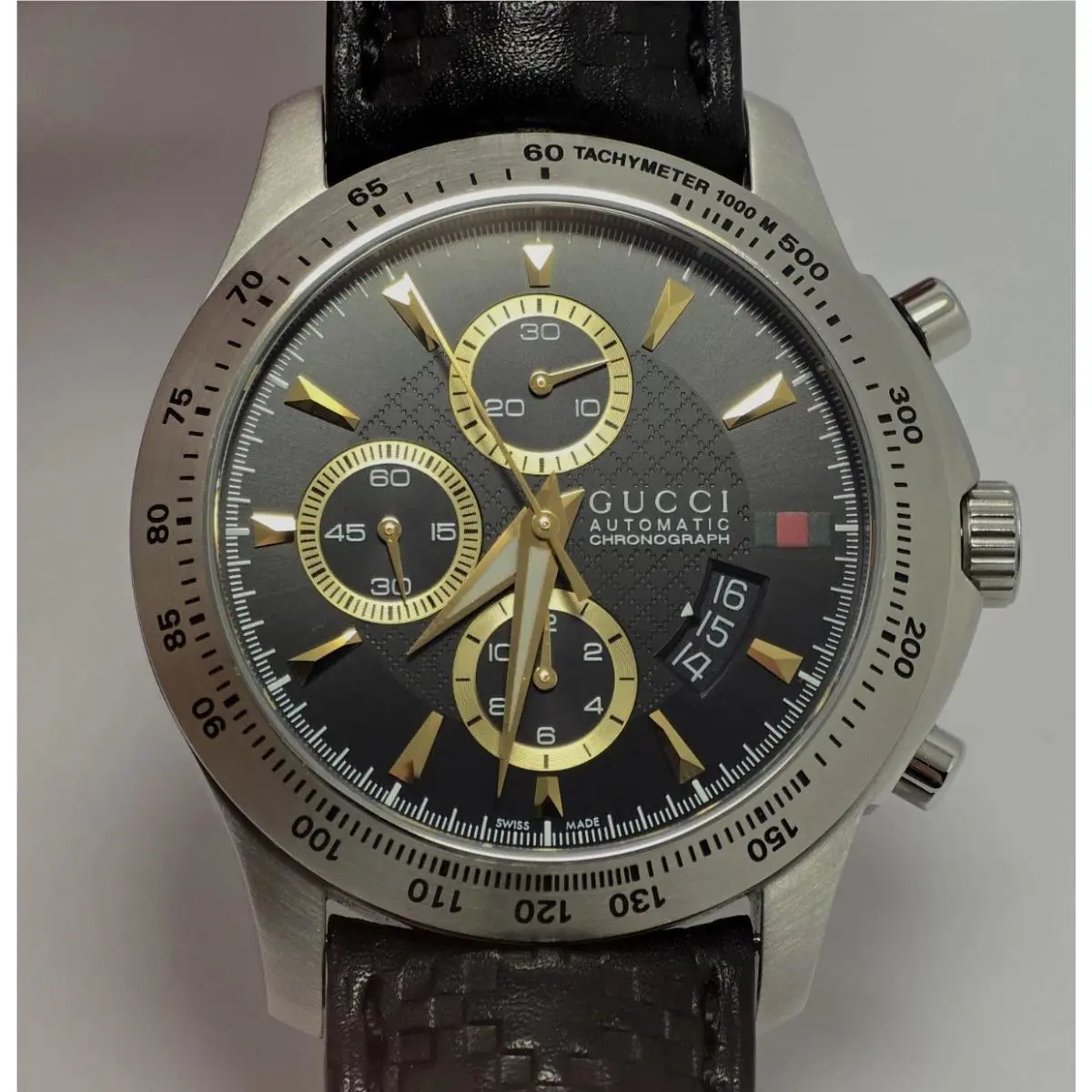 Gucci G-timeless Chronograph Automatic Valjoux 7750 Swiss 44mm