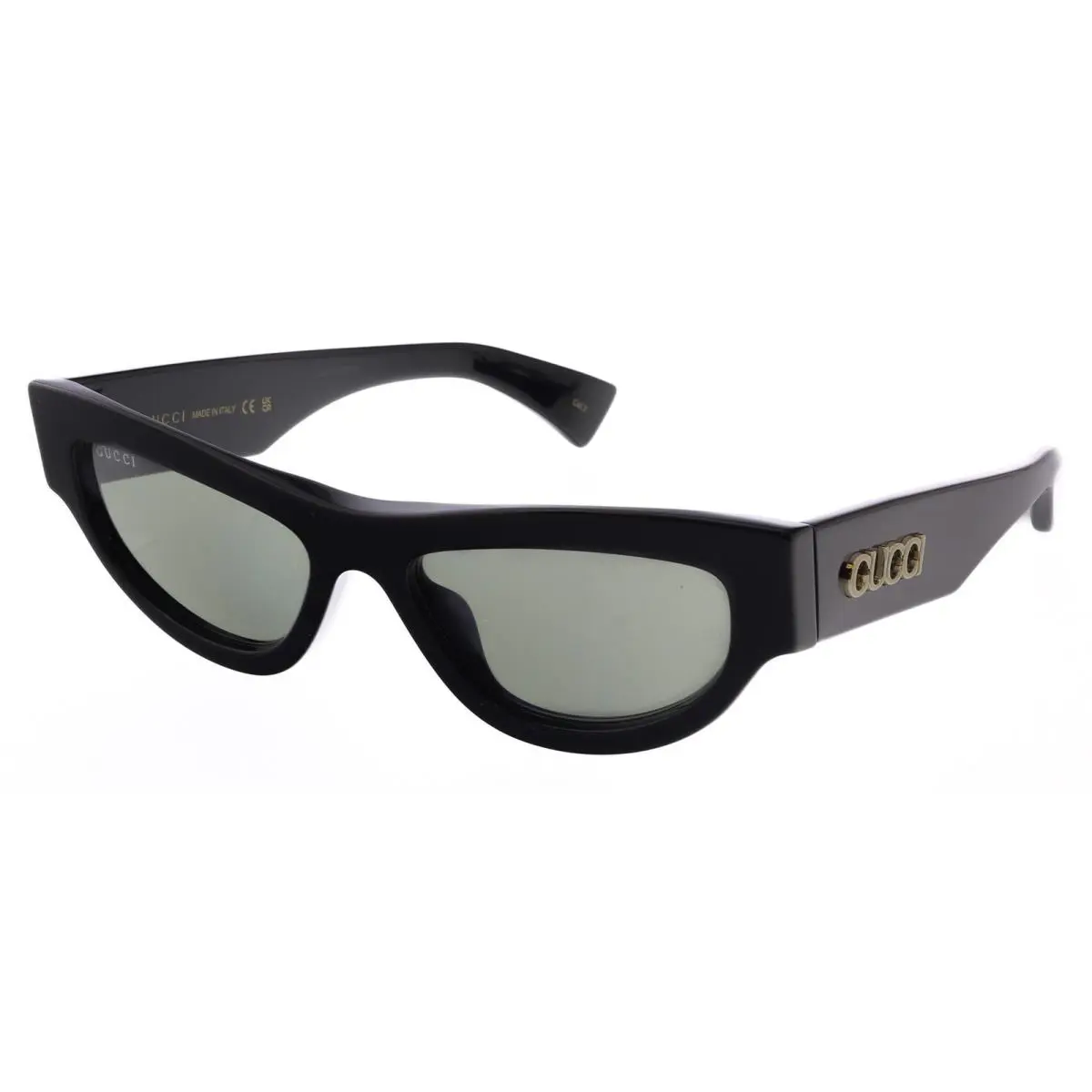 Gucci GG1834S-001 Black Cat-eye Ladies Sunglasses
