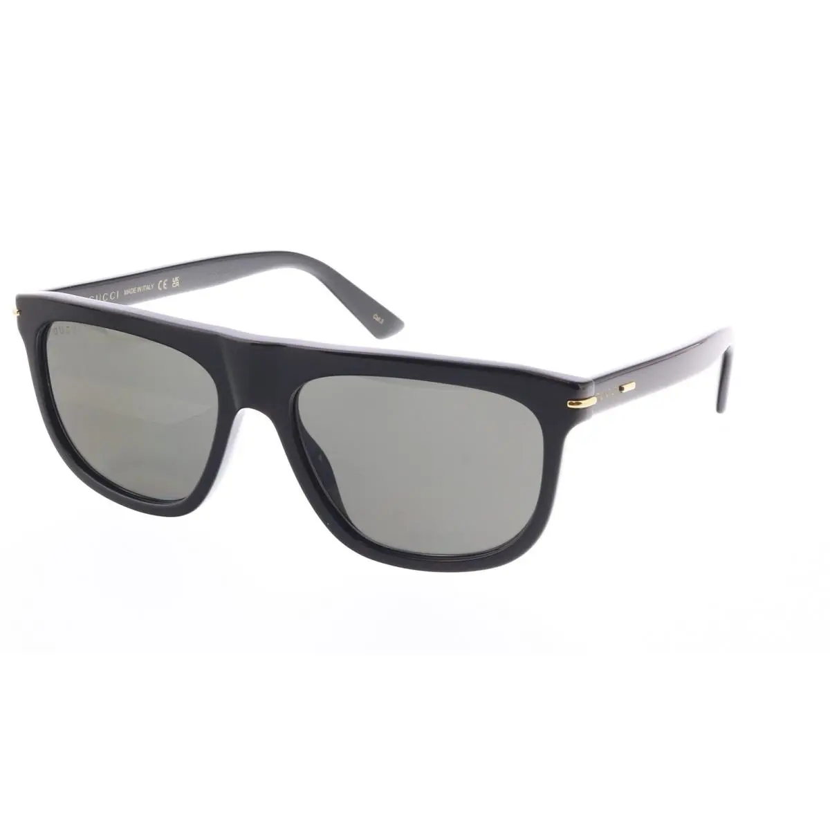 Gucci GG1726S-001 Black Shield Mens Sunglasses