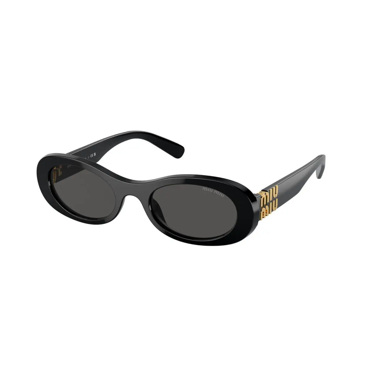 Miu Miu 06ZS Sunglasses 1AB5S0 Black
