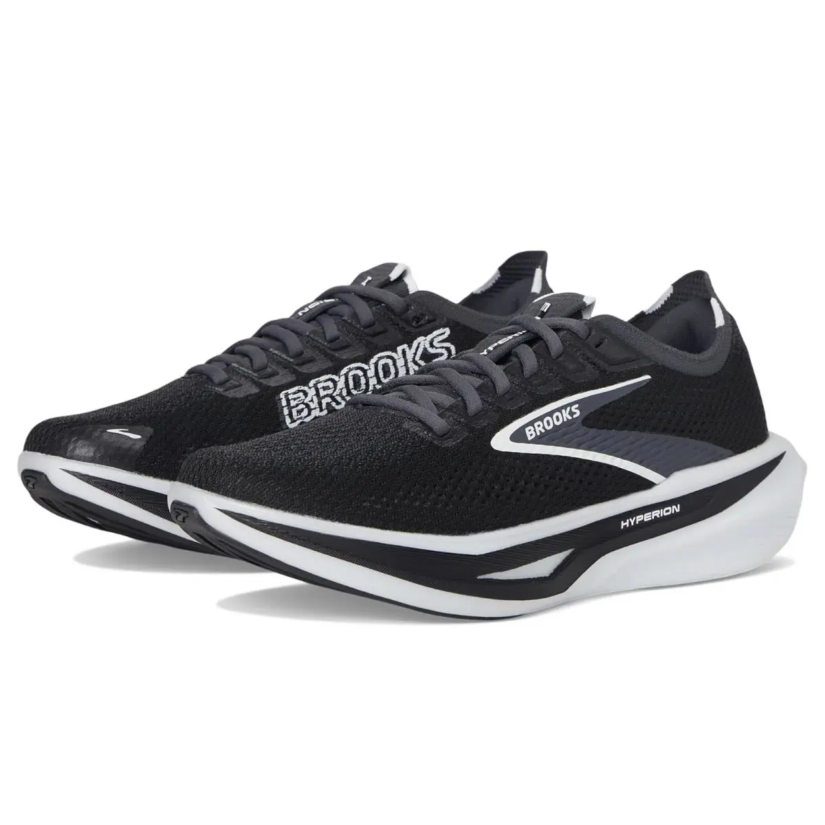 Woman`s Sneakers Athletic Shoes Brooks Hyperion 3 - Black/Grey/White