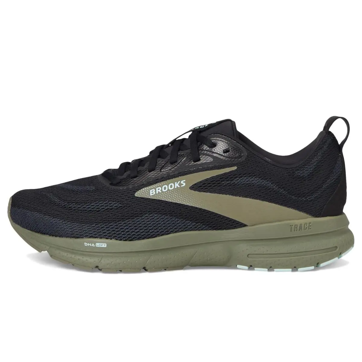 Brooks shoes - Black/Ebony/Dusty Olive 2