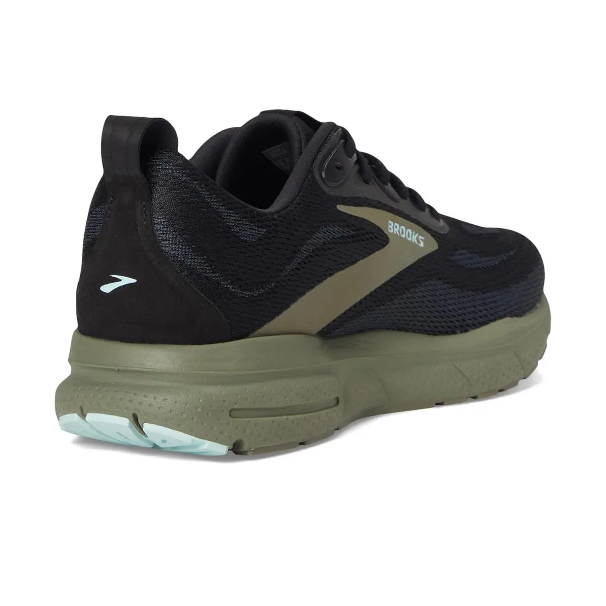 Brooks shoes - Black/Ebony/Dusty Olive 3
