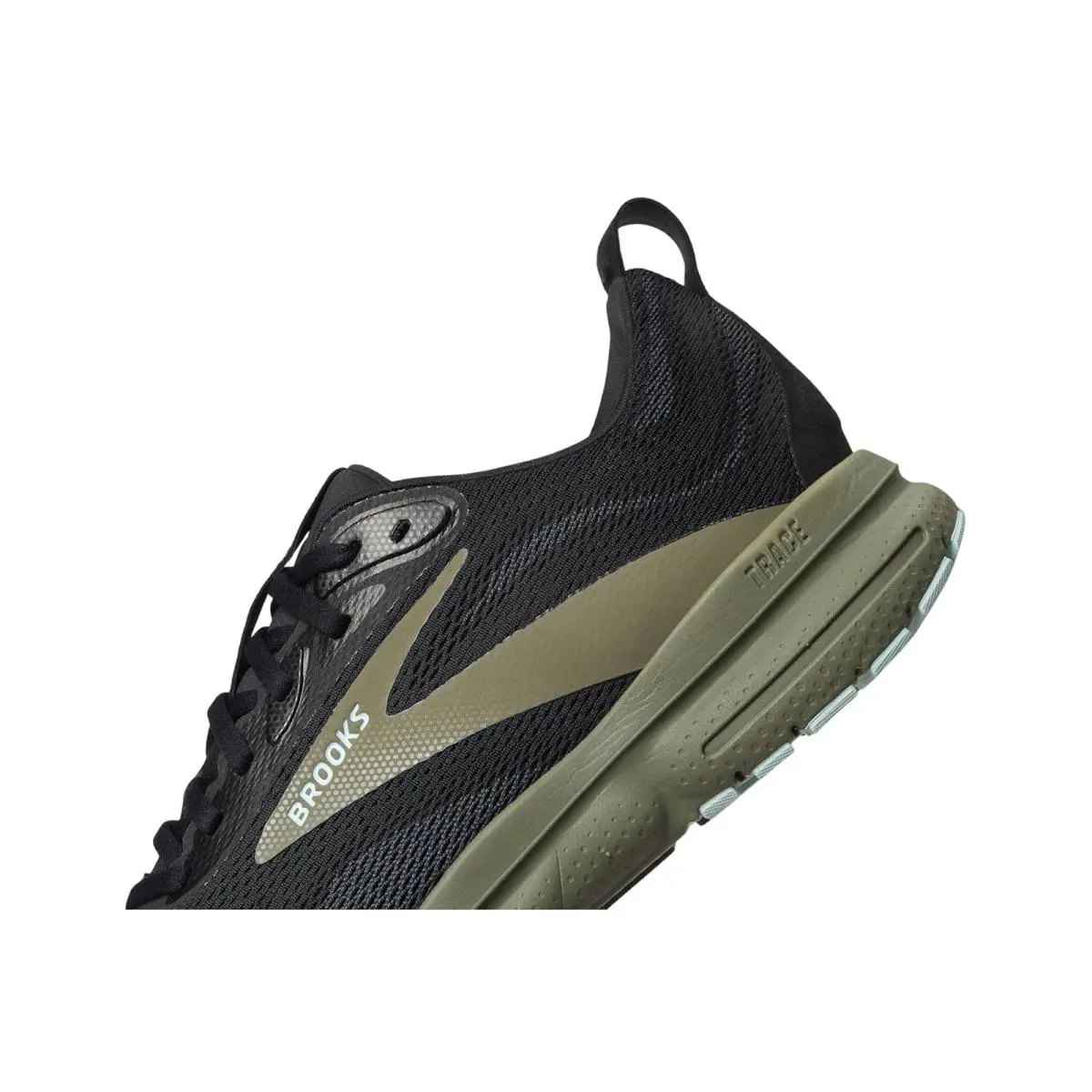 Brooks shoes - Black/Ebony/Dusty Olive 4