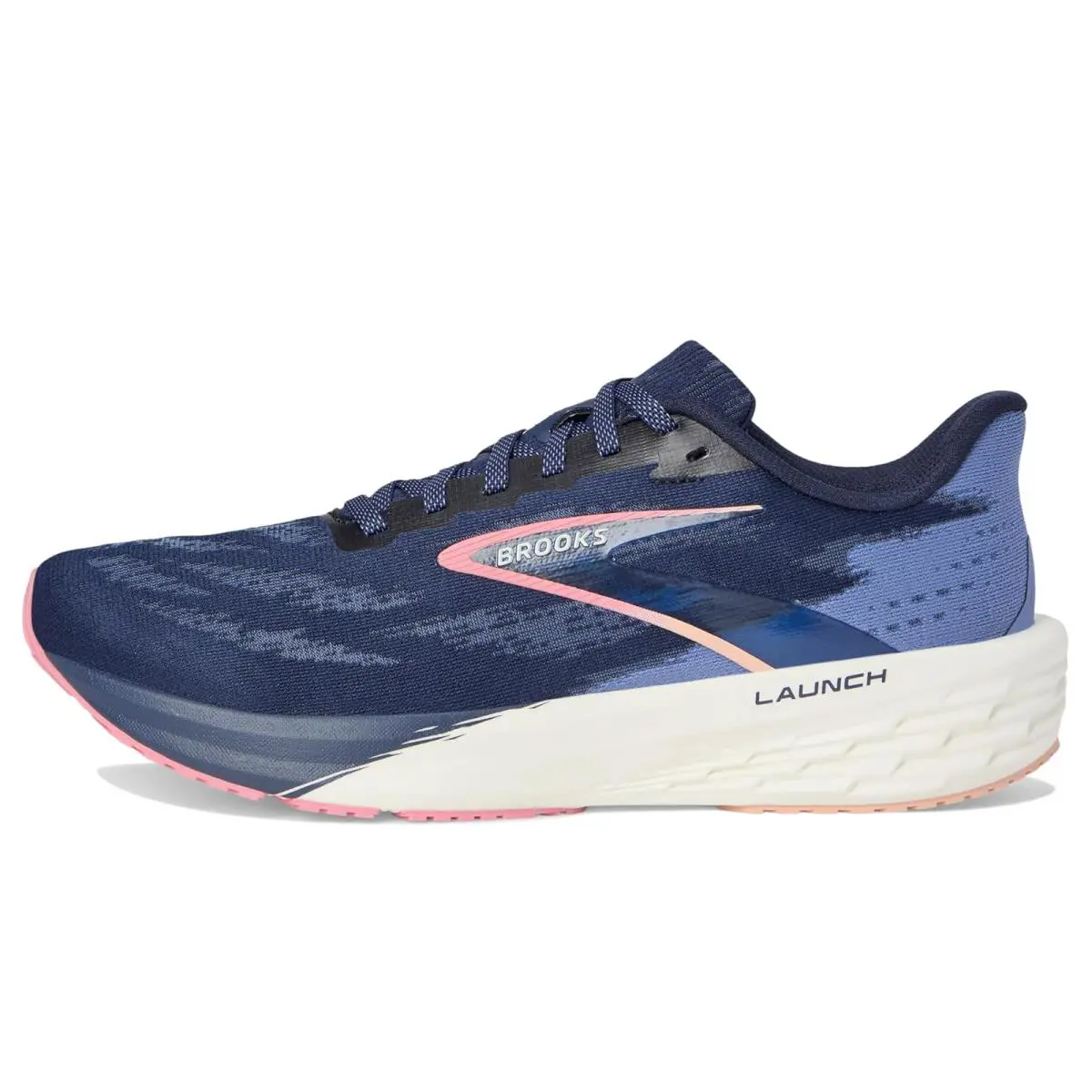Brooks shoes - Peacoat/Blue/Peach 2
