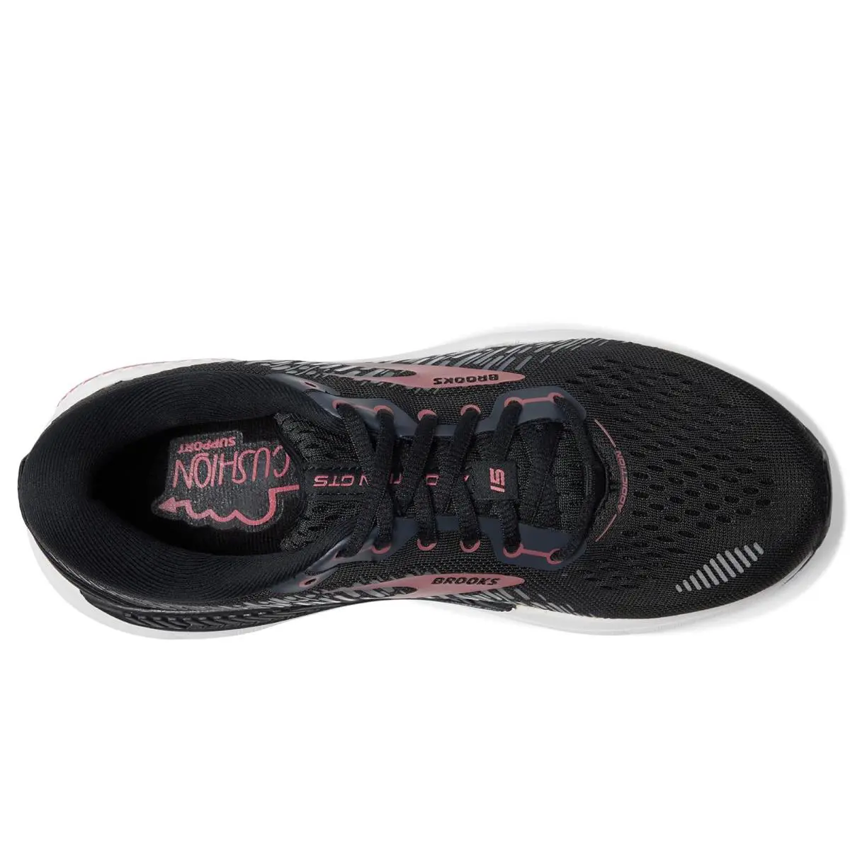 Brooks shoes - Black/Ebony/Mauvewood 0