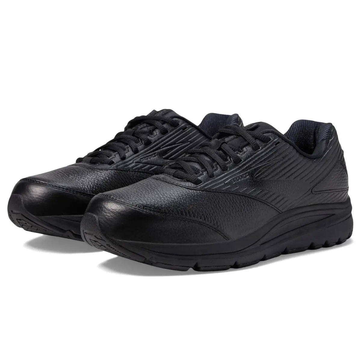 Man`s Sneakers Athletic Shoes Brooks Addiction Walker 2 - Black/Black
