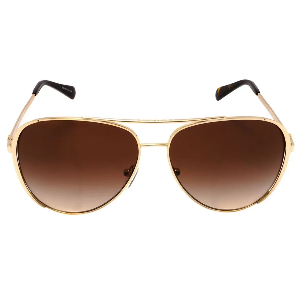 Michael Kors MK1101B 101413 60 Chelsea Bright Sunglasses Gold-tone Frame Smoke - Smoke Gradient, Frame: Smoke Gradient