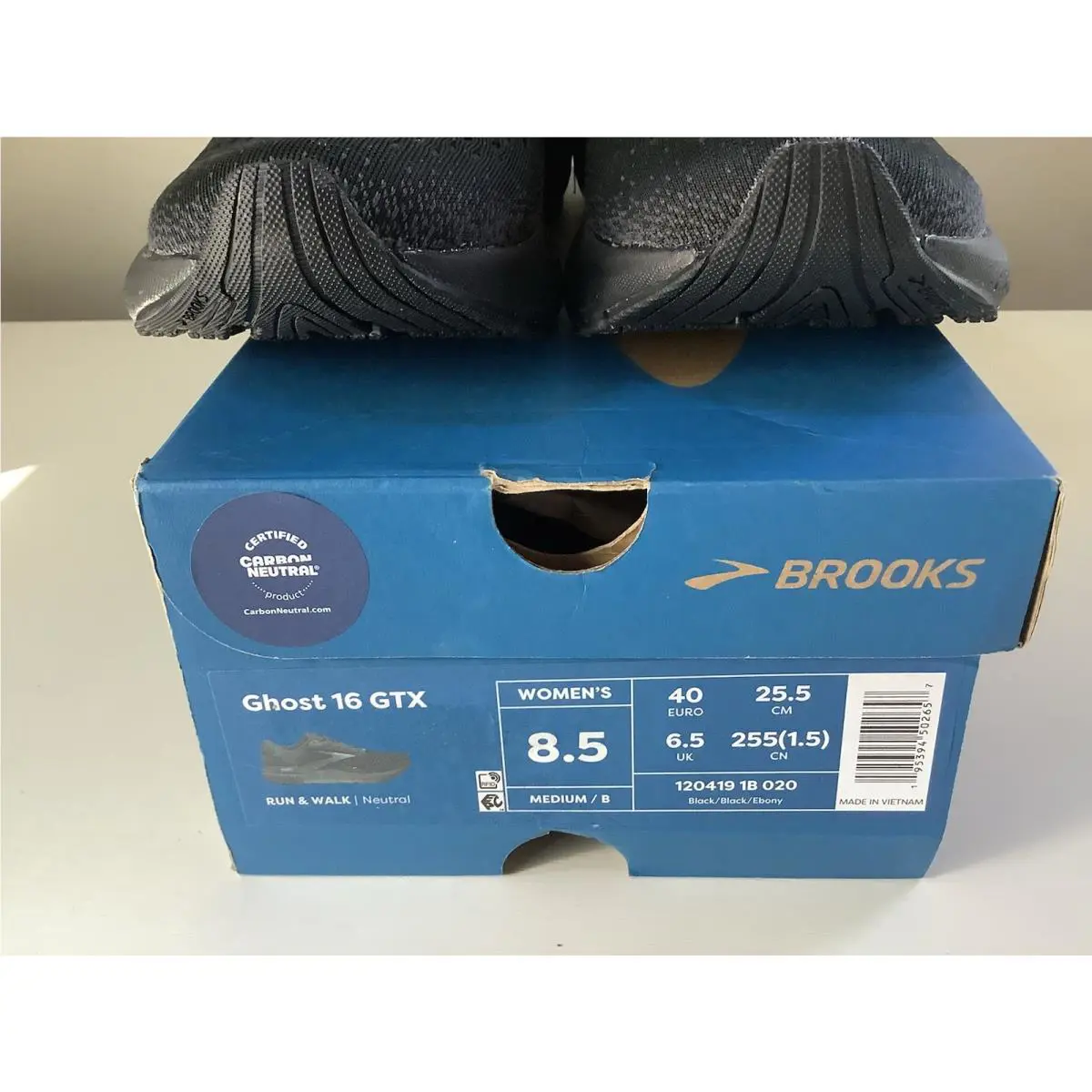 Brooks shoes - Brooks Ghost 16 - Ghost - Black 3