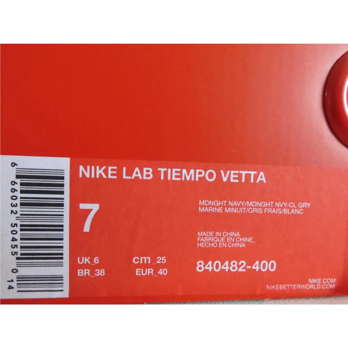 Nike shoes - Nike Tiempo Vetta - Tiempo Vetta - 840482-400 - Blue (UPC: 666032504550) 3