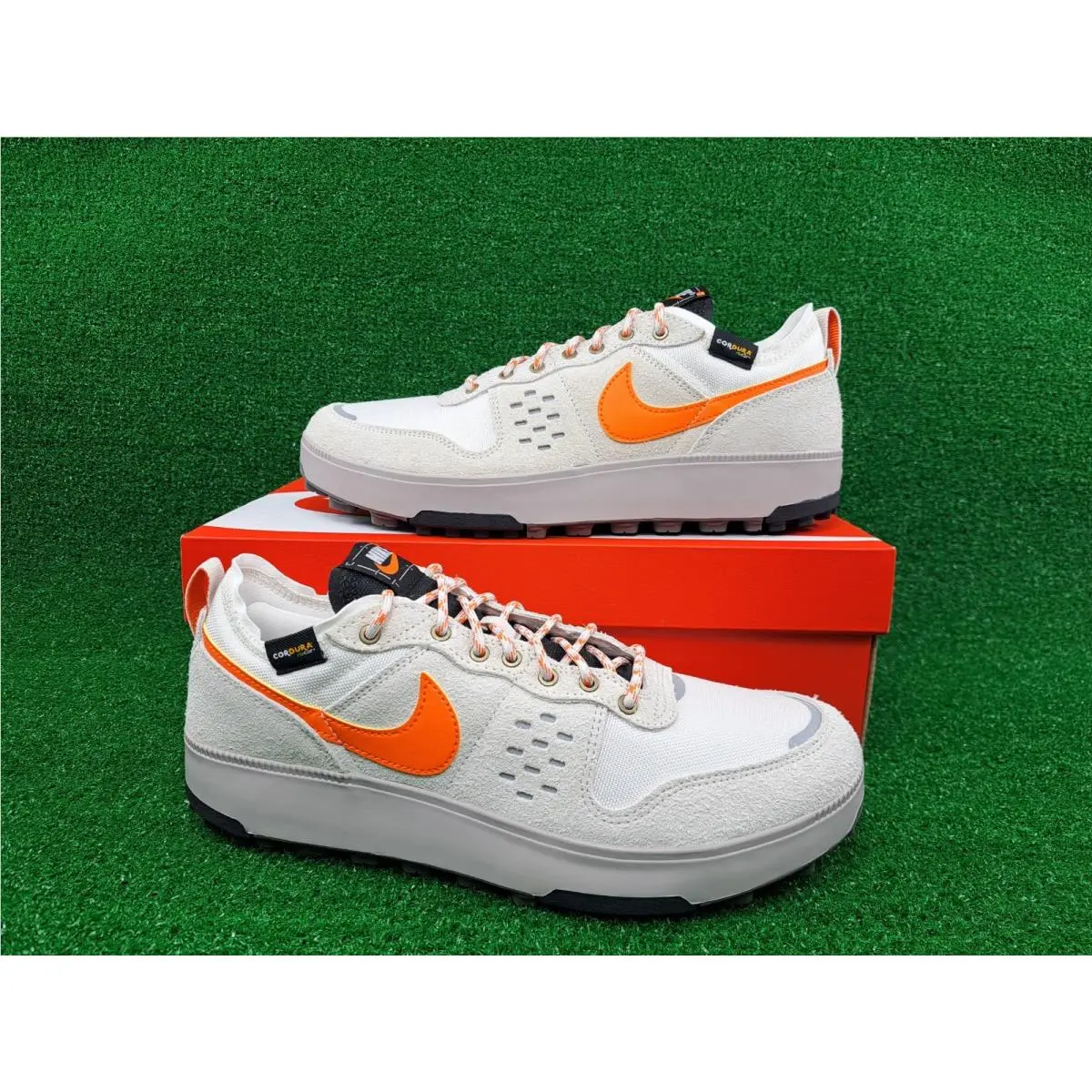 Nike C1TY Premium Cordura Phantom Safety Orange Sneakers Mens Size 10.5