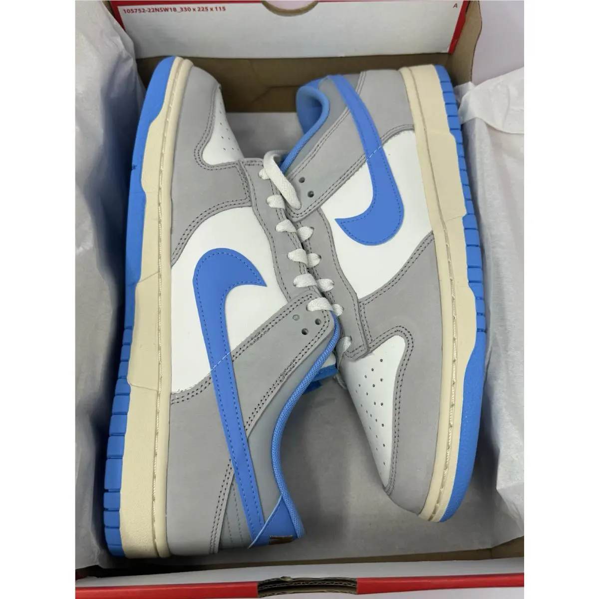 Nike shoes - Nike Dunk - Dunk - FN7488-133 - Gray, Manufacturer: Sail/University Blue 5