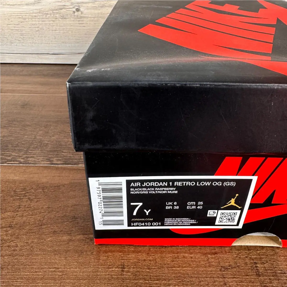 Nike shoes - Air Jordan 1 Low - Air Low - HF0410-001 - Black (UPC: 197597022741) 7