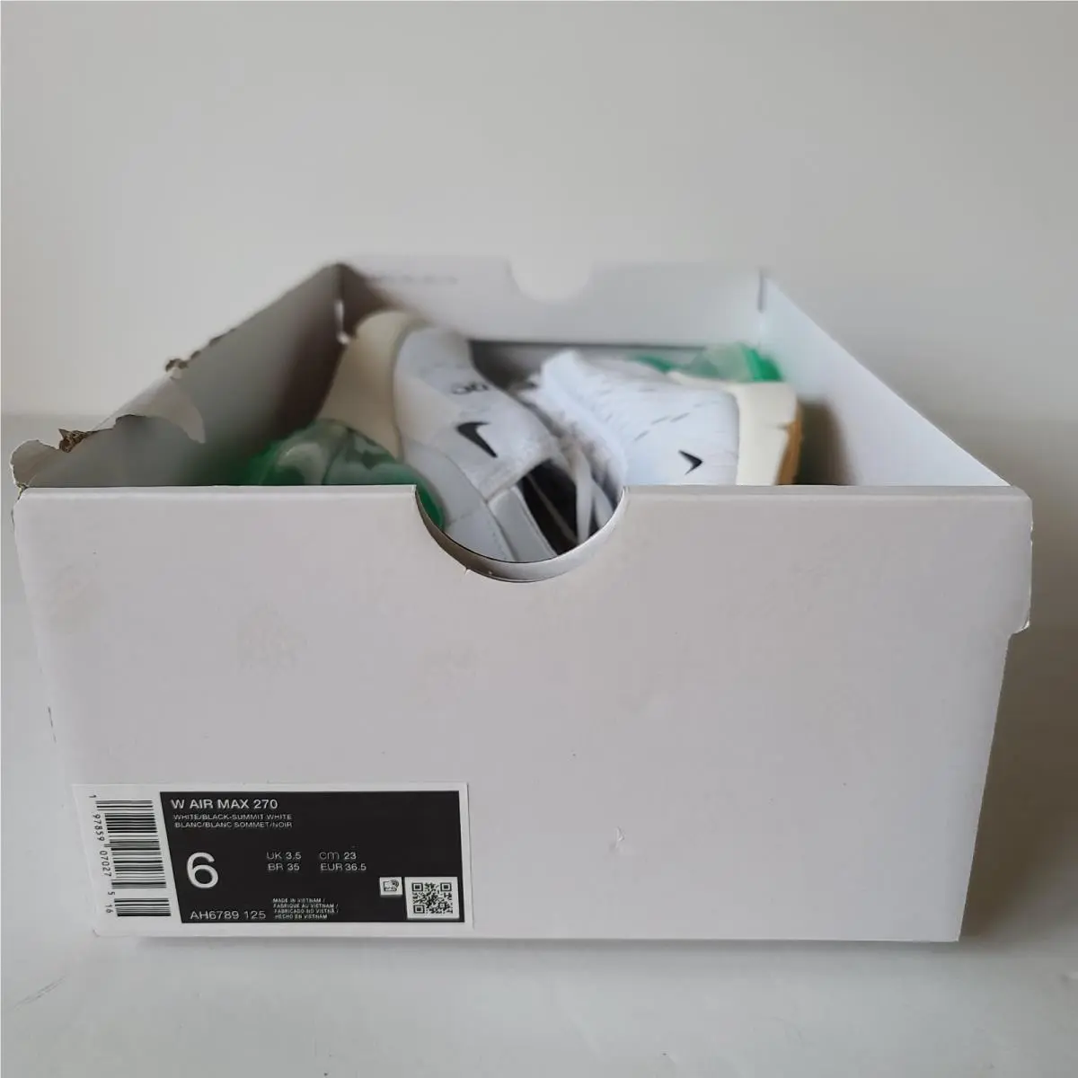 Nike shoes - Nike Air Max 270 - Air Max - AH6789-125 - White 0