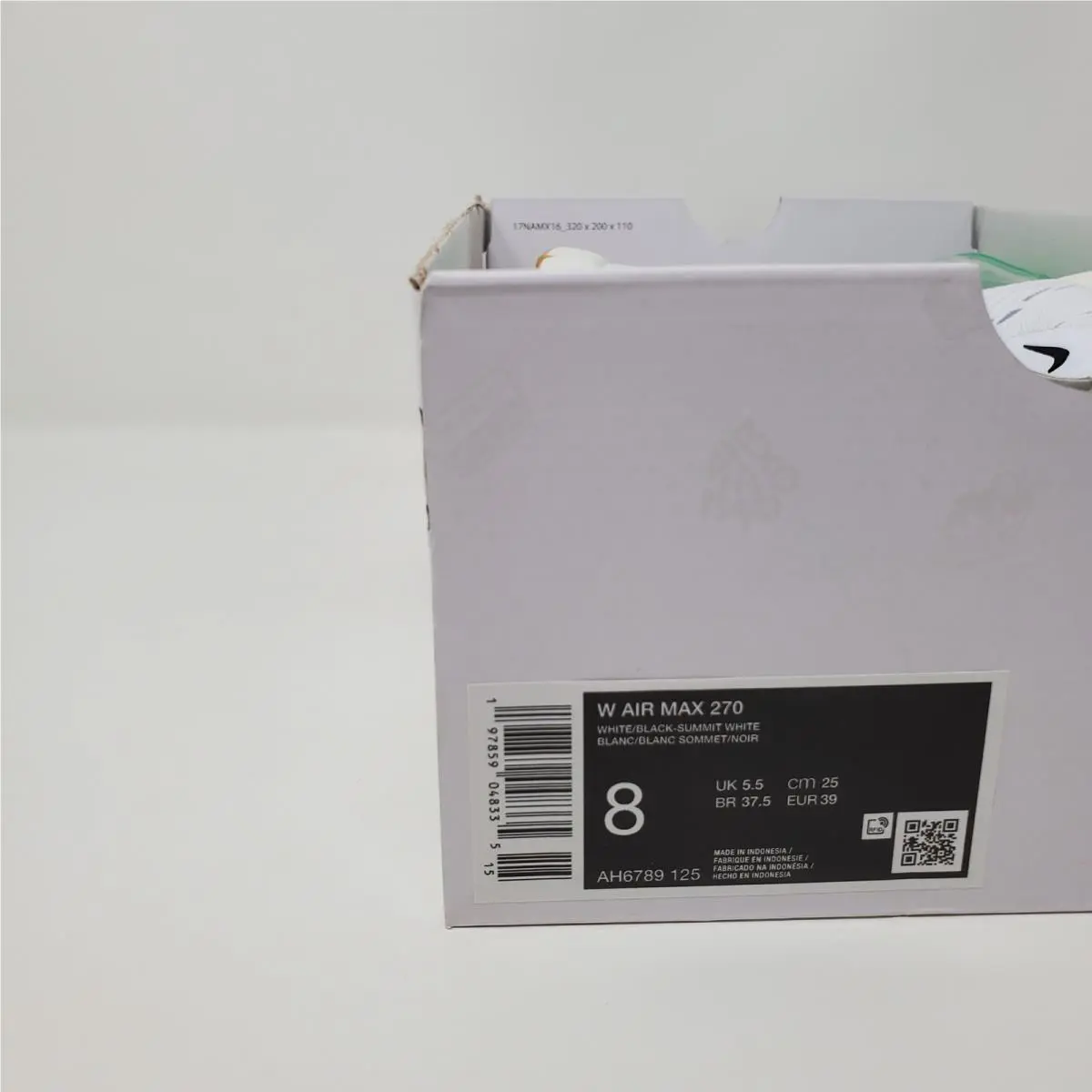 Nike shoes - Nike Air Max 270 - Air Max - AH6789-125 - White 9