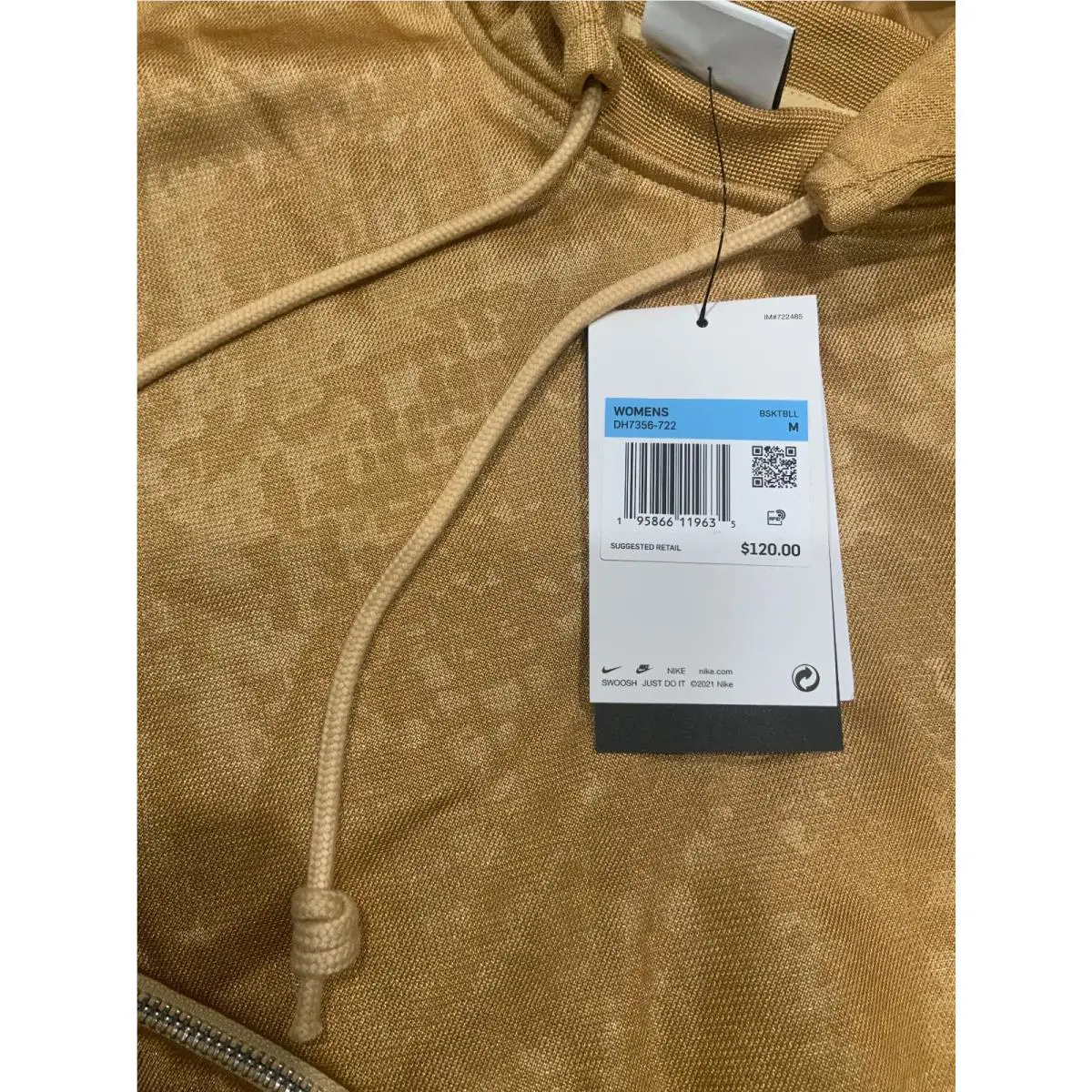 Nike clothing - DH7356722 - DH7356722 - Gold (UPC: 0195866119659) 3