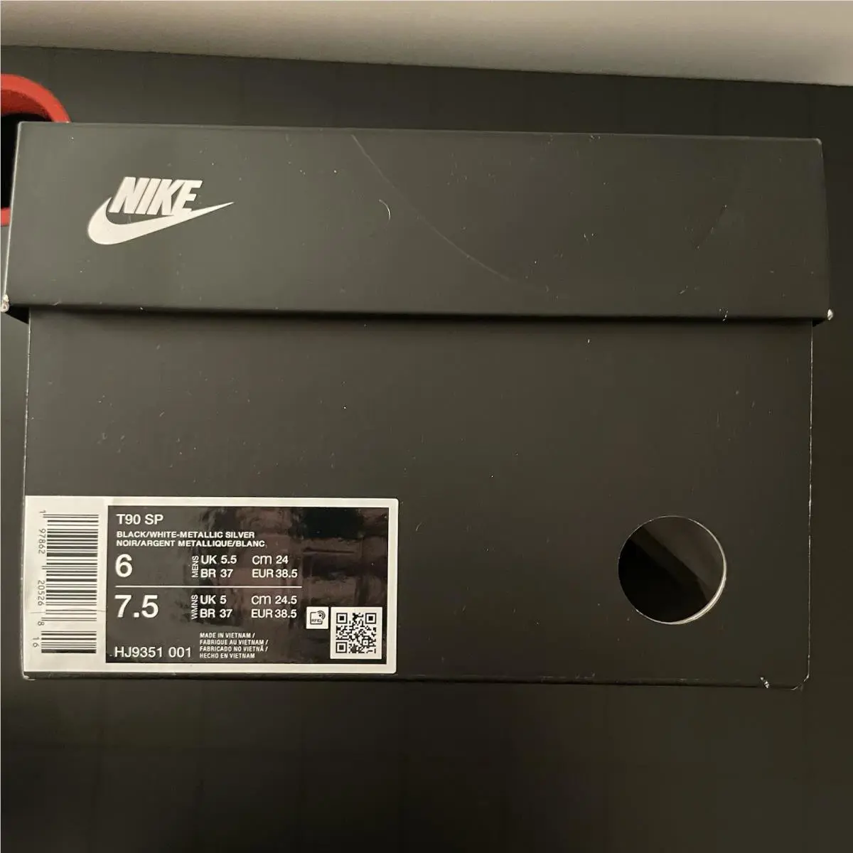 Nike shoes - Nike Total 90 - Total - HJ9351-600 - Black 5