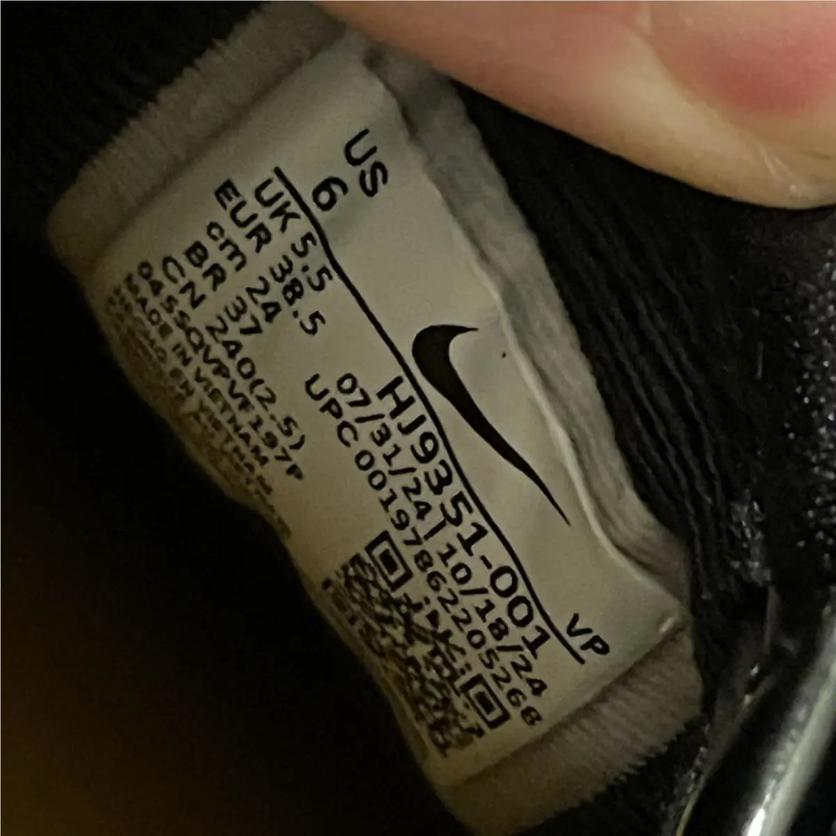 Nike shoes - Nike Total 90 - Total - HJ9351-600 - Black 6