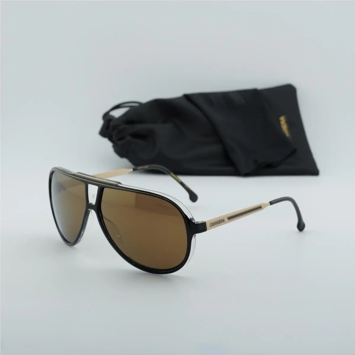 Carrera 1050/S 02M2 YL Black/gold/gold Polarized 63-10-135