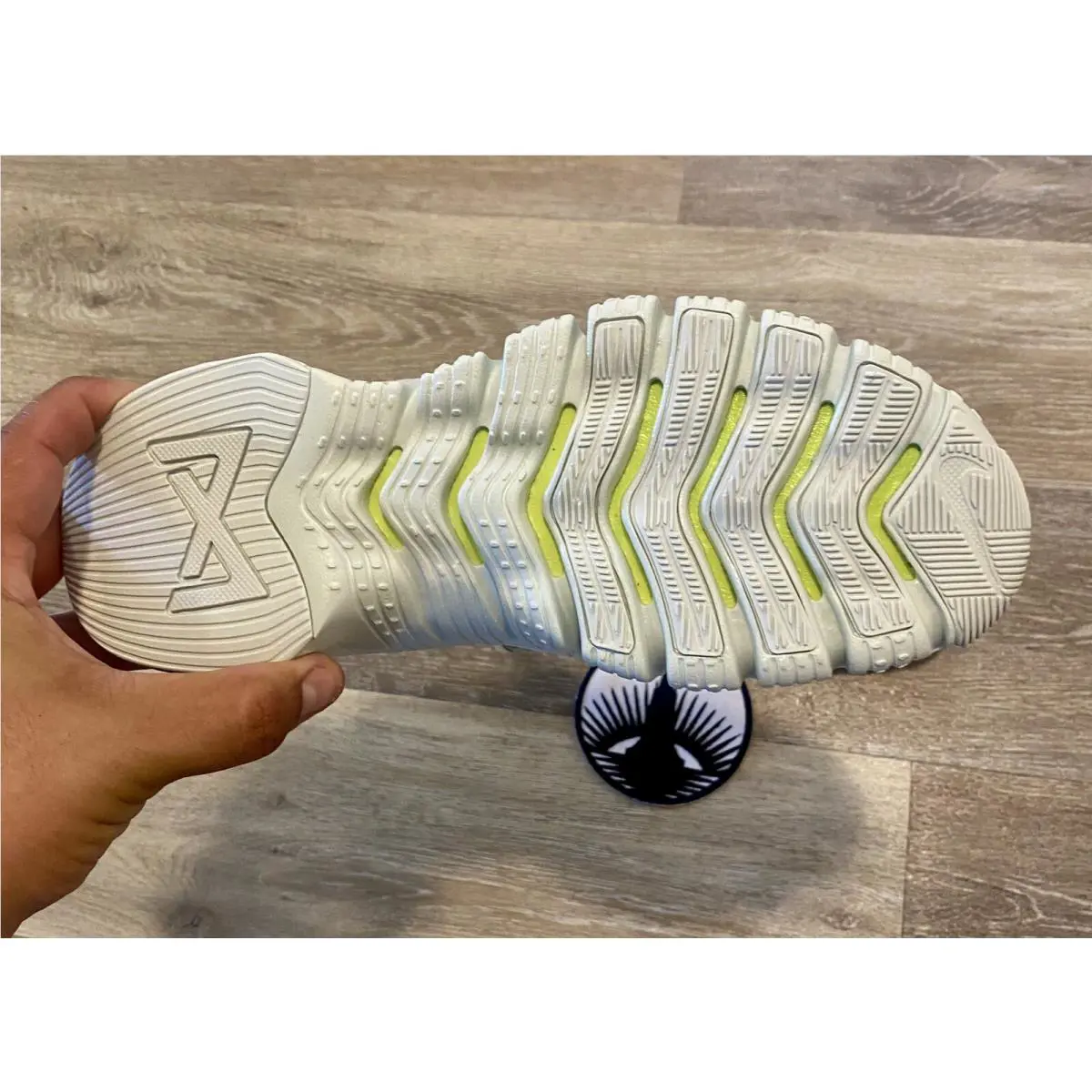 Nike shoes - Nike Free Metcon 5 - Free Metcon - FJ1546-100 - Summit White/Light Lemon Twist (UPC: 196974660767) 9