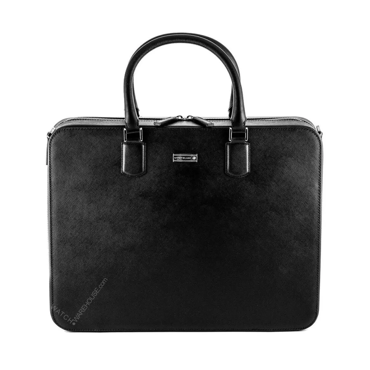 Montblanc 109620 Meisterst ck Selection Navy Blue Saffiano Leather Briefcase