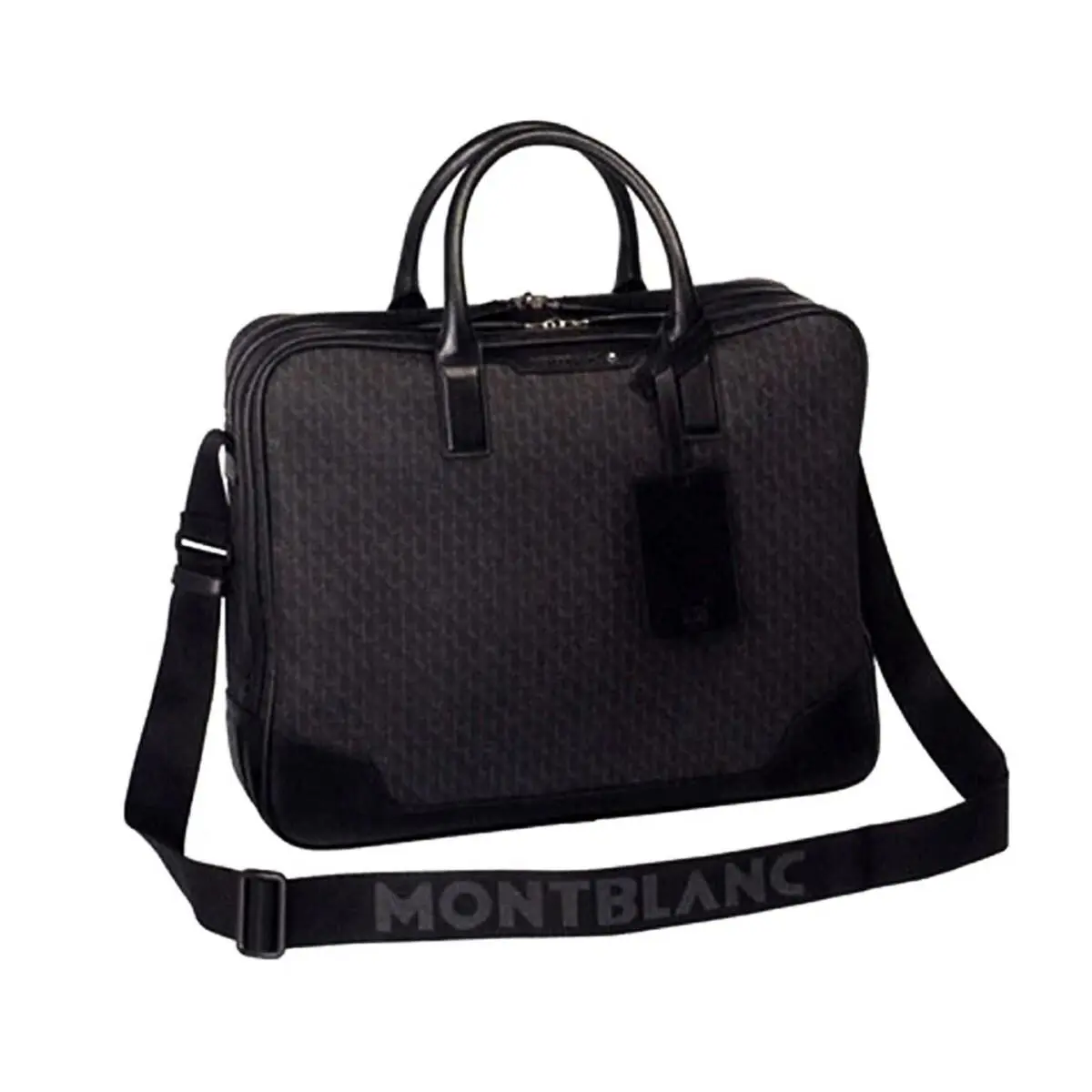 Nfl Signature Double Gussets Document Case / Briefcase 106752 by Montblanc