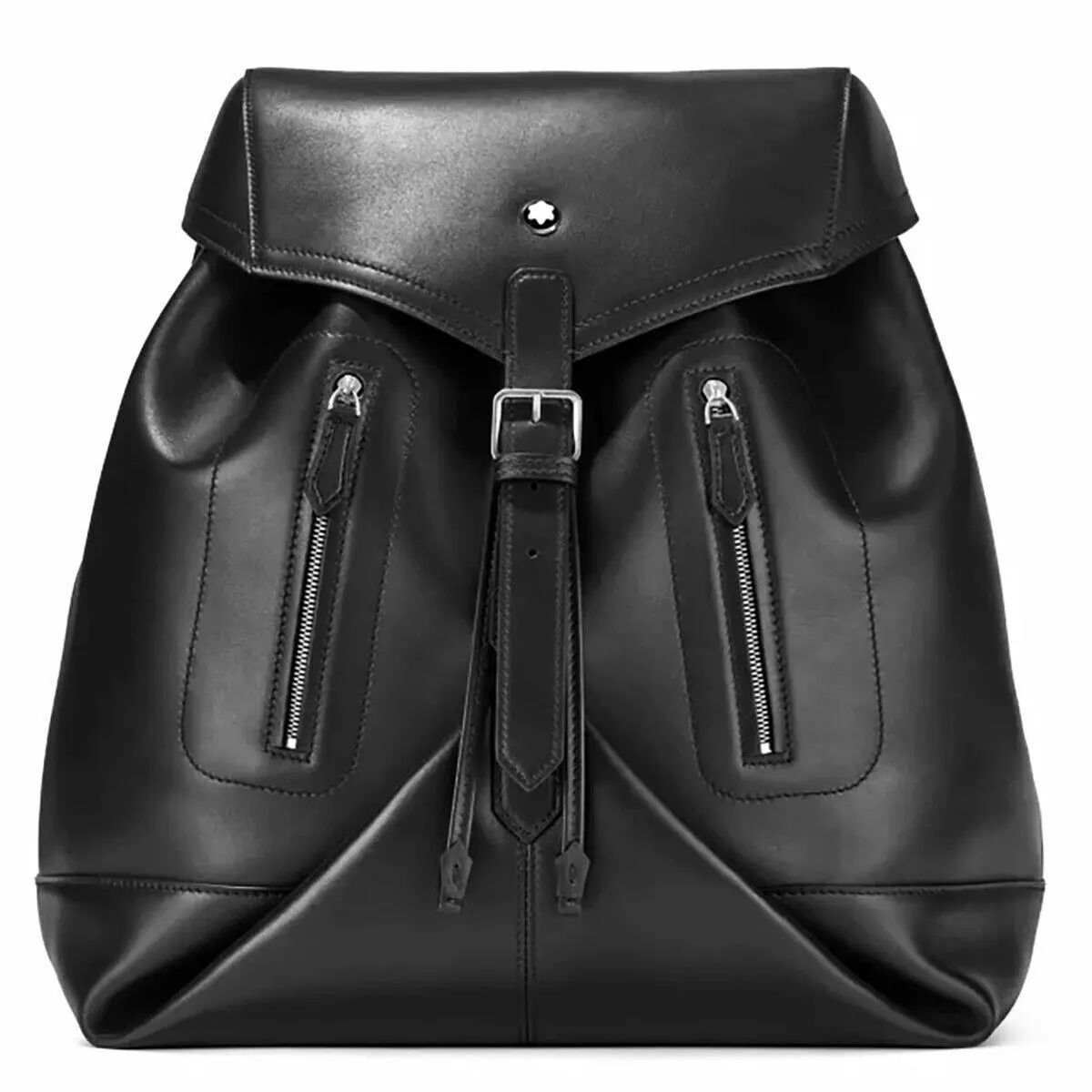 Montblanc Meisterstück Selection Black Leather Soft Backpack 131210