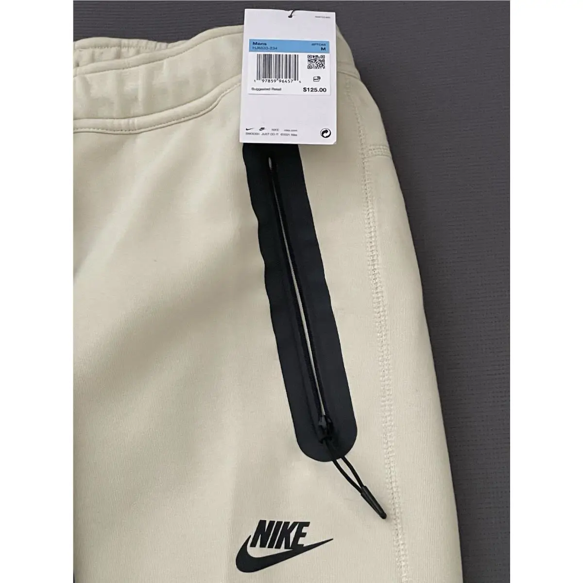 Nike clothing - Nike Tech - Tech - HJ6533-234 - Beige (UPC: 197859969517) 2