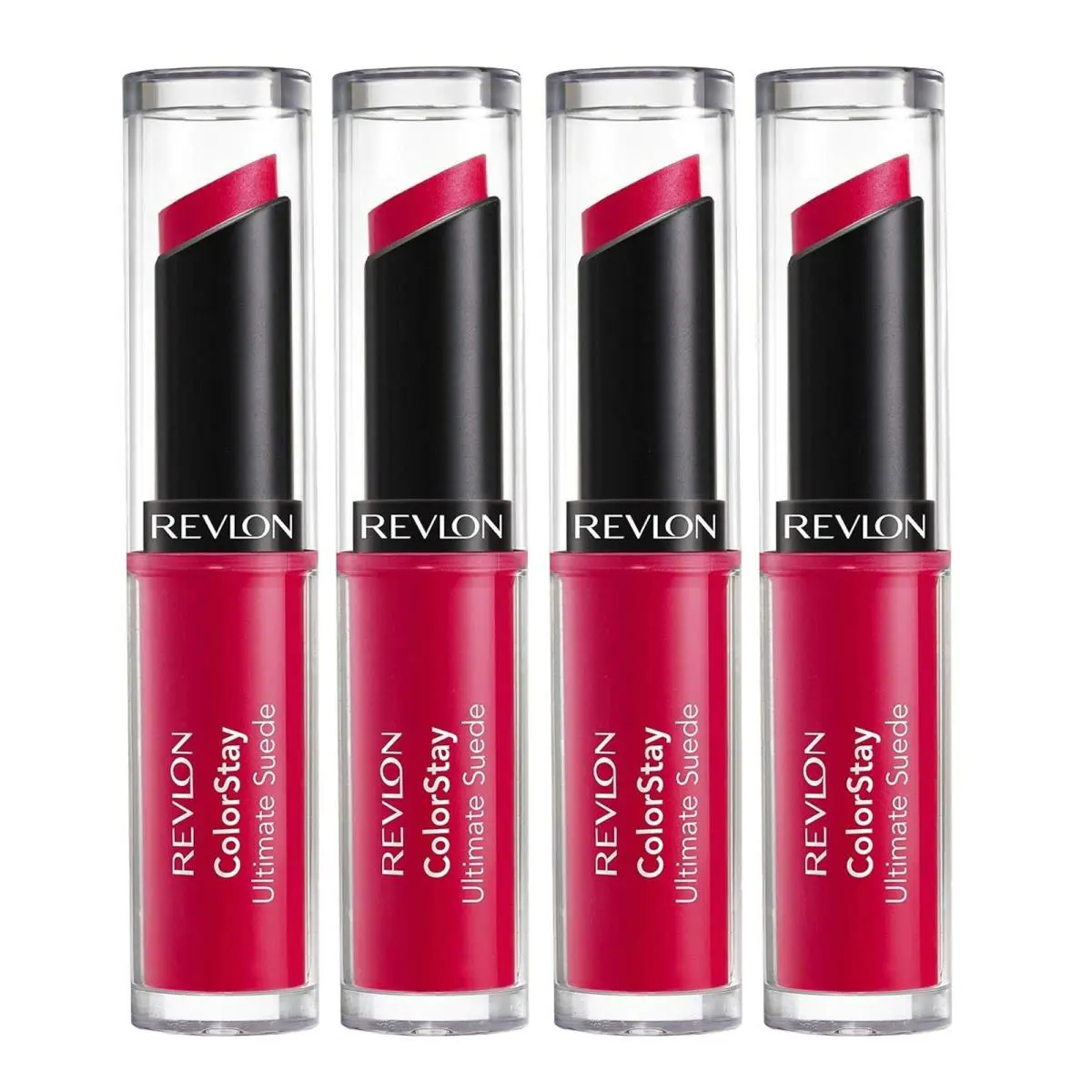 Revlon Colorstay Ultimate Suede Lipstick Ultra Hydrating Stylist 073 4 Pack
